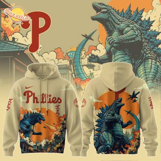 Philadelphia Phillies Special Godzilla Limited Edition Hoodie
