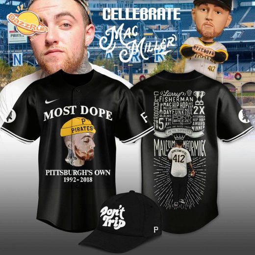 Pittsburgh Pirates x Celebrate Mac Miller Night 2025 Jersey