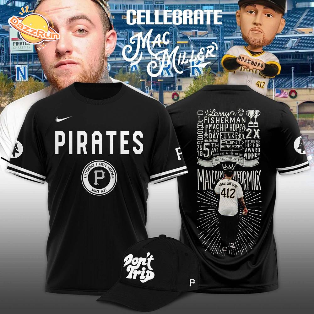 Pittsburgh Pirates x Celebrate Mac Miller Night 2025 Limited Edition Pittsburgh Pirates x Celebrate Mac Miller Night 2025 Limited Edition