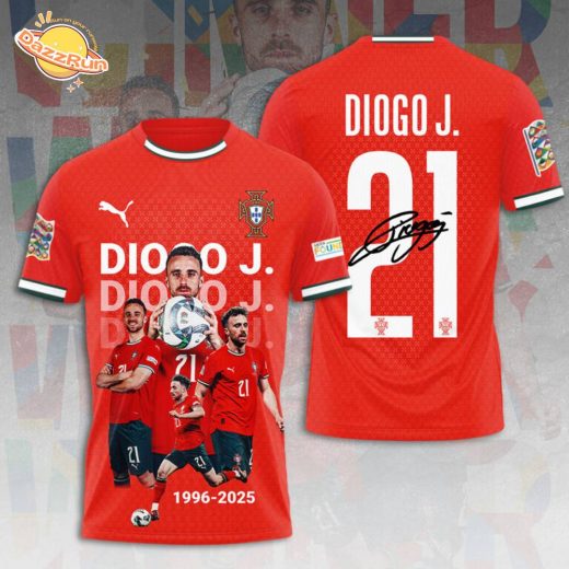 Portugal National Football Team x Diogo Jota 3D Apparel