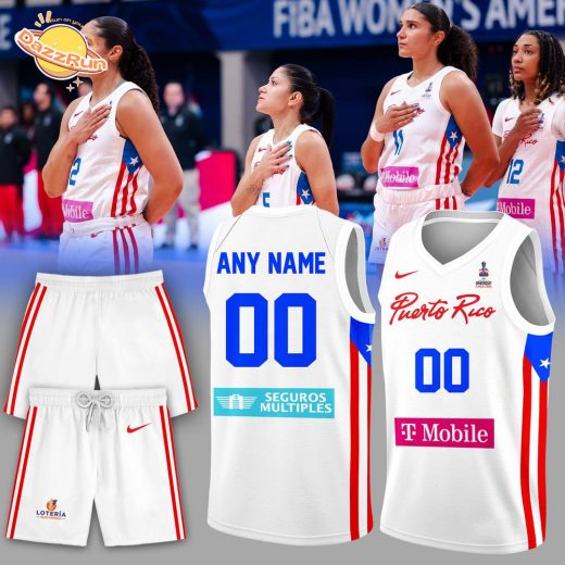 Puerto Rico basketball team Limited Edition 2025 White Jersey