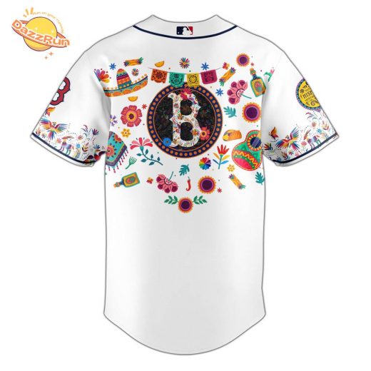 Dazzrun2FRed Sox x Hispanic Heritage Specail Edition Jersey 3
