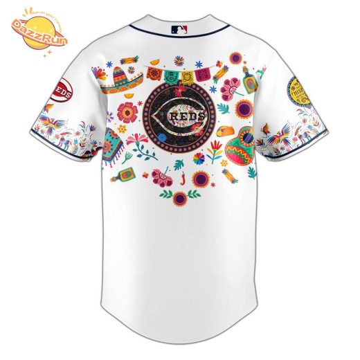Dazzrun2FReds x Hispanic Heritage Specail Edition Jersey 3