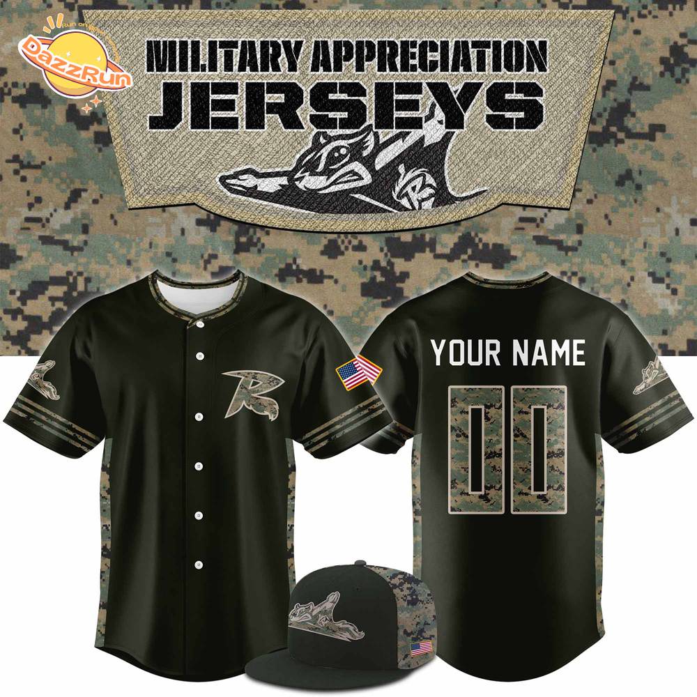 Richmond Flying Squirrels 2025 Military Appreciation Jersey Richmond Flying Squirrels 2025 Military Appreciation Jersey