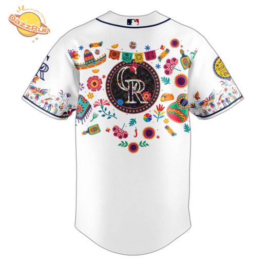 Dazzrun2FRockies x Hispanic Heritage Specail Edition Jersey 3