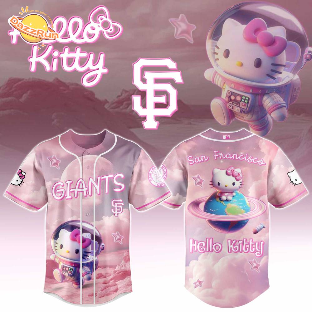 SF Giants Kitty Galaxy Fan Jersey SF Giants Kitty Galaxy Fan Jersey