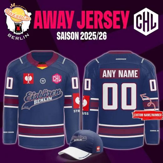 Saison 2025/2026 Eisbären Berlin Hockey Jersey