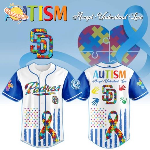 San Diego Padres × Special Autism Awareness Month Limited Edition Jersey