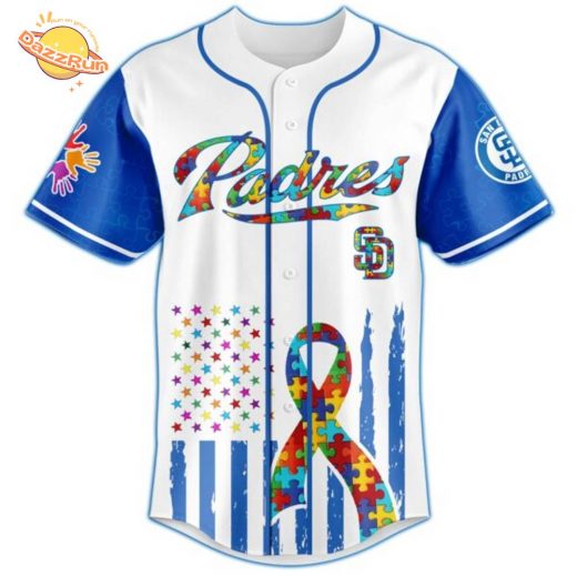 San Diego Padres × Special Autism Awareness Month Limited Edition Jersey