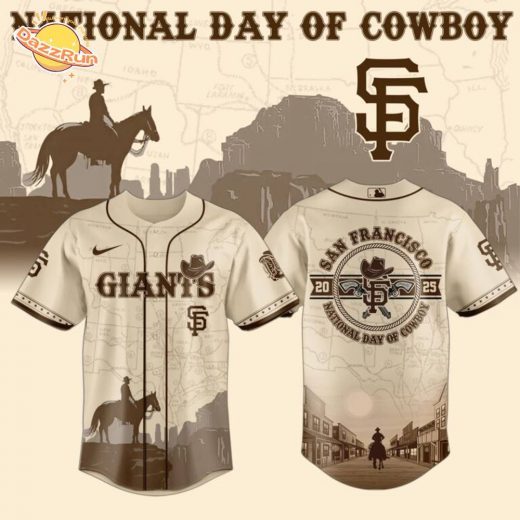 San Francisco Giants MLB x National Day Of Cowboy Special Limited Edition Jersey