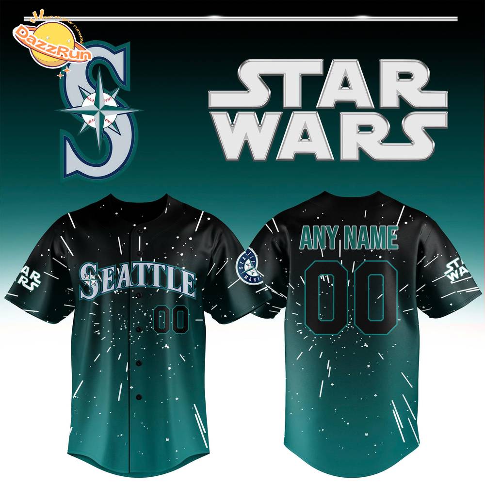 Seattle Mariners 2025 Star Wars Night jersey Seattle Mariners 2025 Star Wars Night jersey