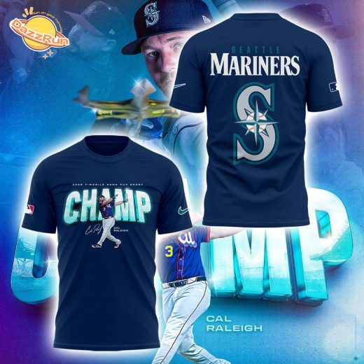 Seattle Mariners Cal Raleigh Champ T-Shirt