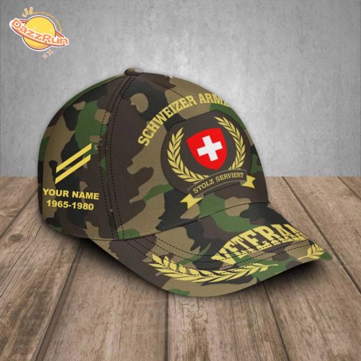 Soldier/Veterans Camo Baseball Cap