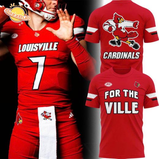 Special 2025 For The Ville Louisville Football Tshirt