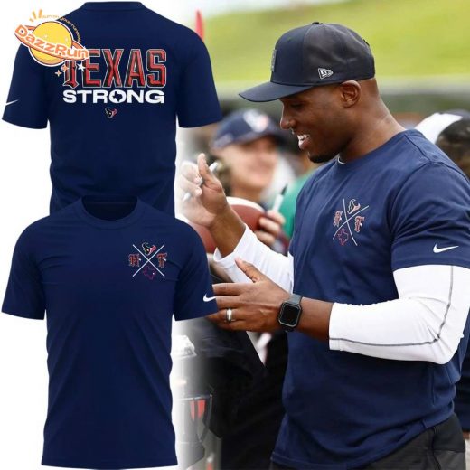Special 2025 Texas Strong Houston Texans T-Shirt