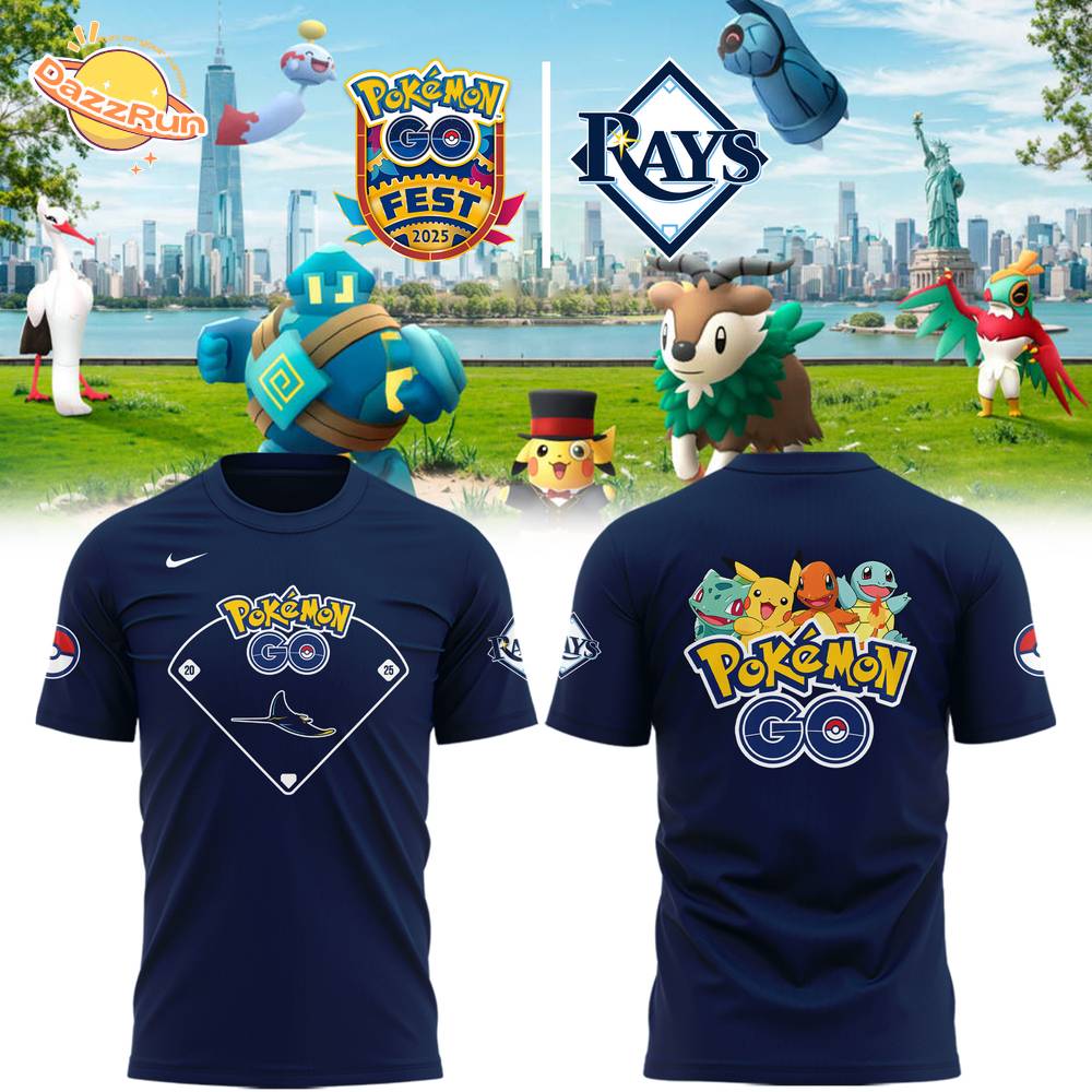 Special Bay Rays x Pokémon GO T-Shirt Special Bay Rays x Pokémon GO T-Shirt