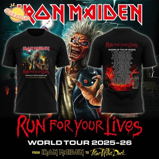 Special Edition Run For Your Lives 2025 Tour Tshirt