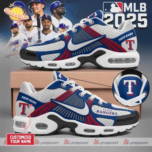 Special Edition Texas Rangers 2025 New AM Shoes