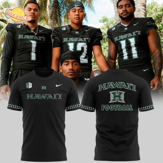 Special New Uniforms Hawaii Football Tshirt