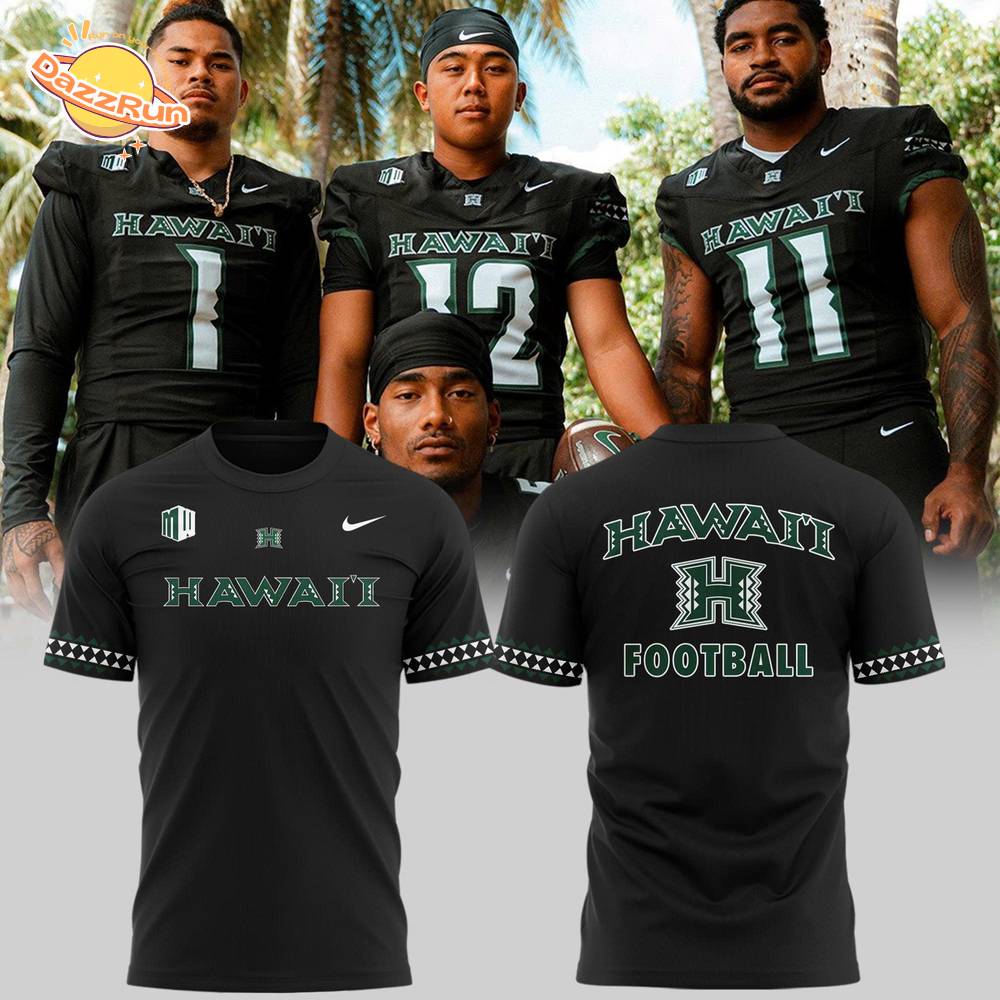 Special New Uniforms Hawaii Football Tshirt Special New Uniforms Hawaii Football Tshirt