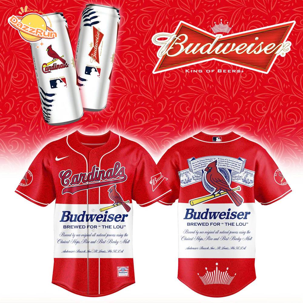 St. Louis Cardinals x Budweiser Version 2025 Baseball Jersey St. Louis Cardinals x Budweiser Version 2025 Baseball Jersey