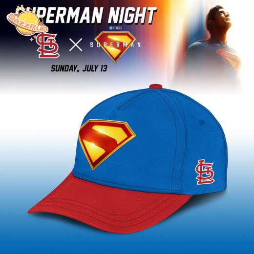 St. Louis Cardinals x Superman Limited Edition Custom Jersey 2025