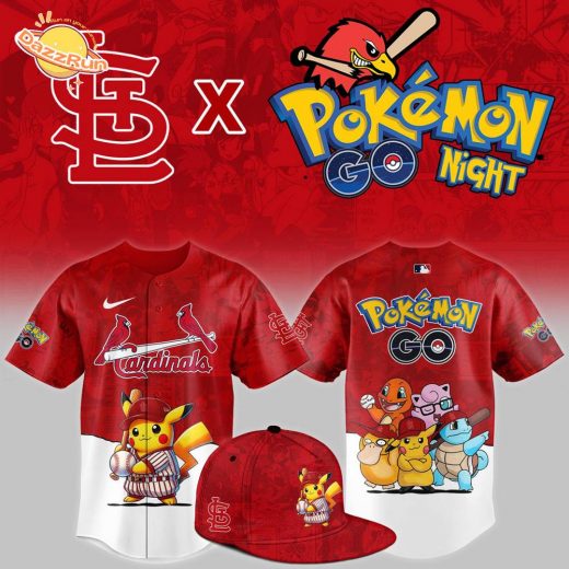 St.Louis Cardinals 2025 Pokémon GO Night Limited Jersey
