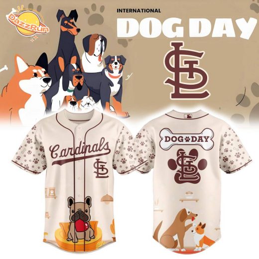 St.Louis Cardinals x Dog Day Baseball Jersey