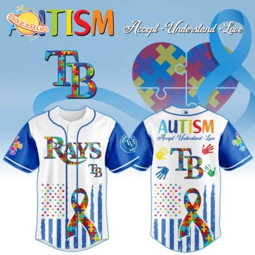 Tampa Bay Rays × Special Autism Awareness Month Limited Edition Jersey