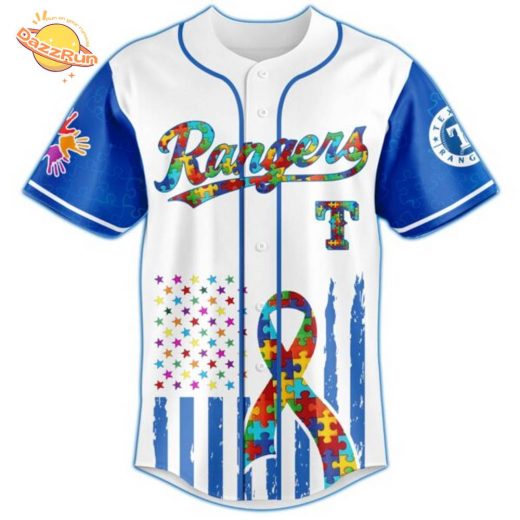 Texas Rangers × Special Autism Awareness Month Limited Edition Jersey