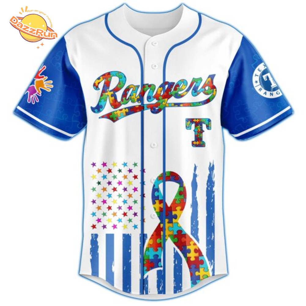 Texas Rangers × Special Autism Awareness Month Limited Edition Jersey Texas Rangers × Special Autism Awareness Month Limited Edition Jersey