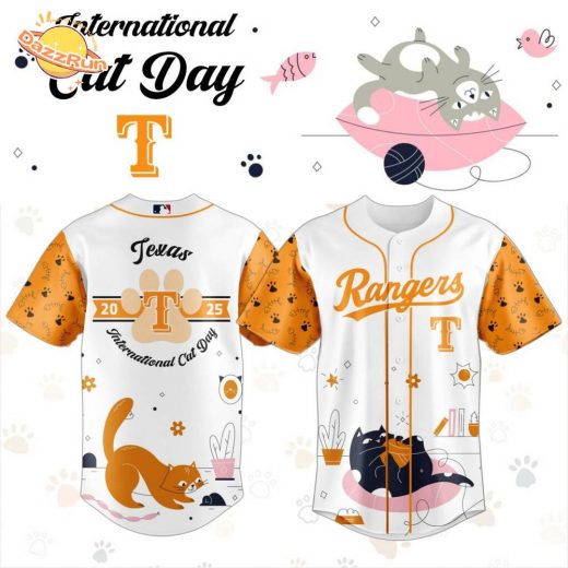 Texas Rangers X Cat Day Editions Limited Jersey