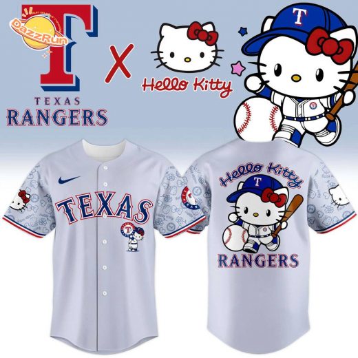 Texas Rangers x Hello Kitty Night 2025 Jersey