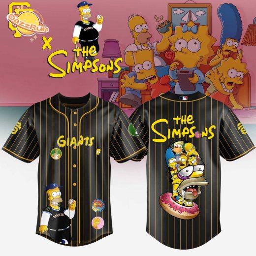 The Simpsons x San Francisco Giants 2025 Limited Edition Jersey