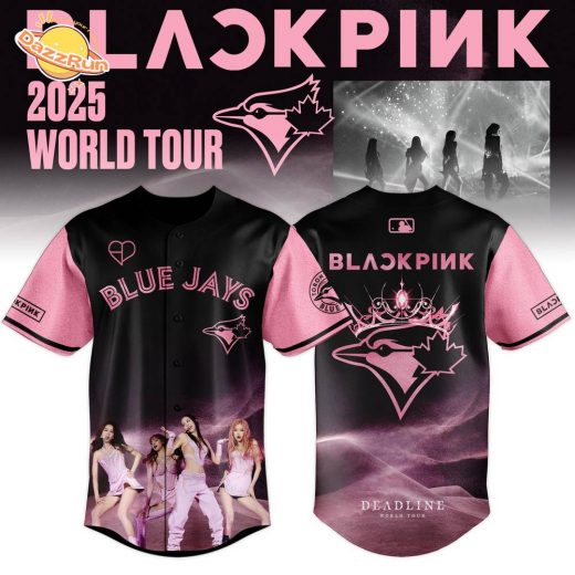 Toronto Blue Jays x BLACKPINK 2025 World Tour Limited Edition Jersey