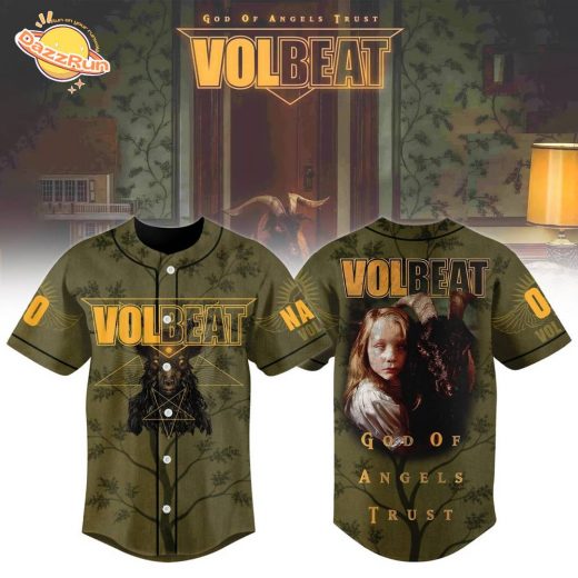 Volbeat God of Angels Trust Shirt – Dark Metal Rock Band Baseball Jersey