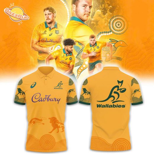 Wallabies Lions Tour Mens 2025 Home Polo