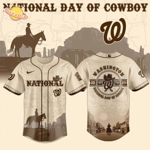 Washington Nationals MLB x National Day Of Cowboy Special Limited Edition Jersey