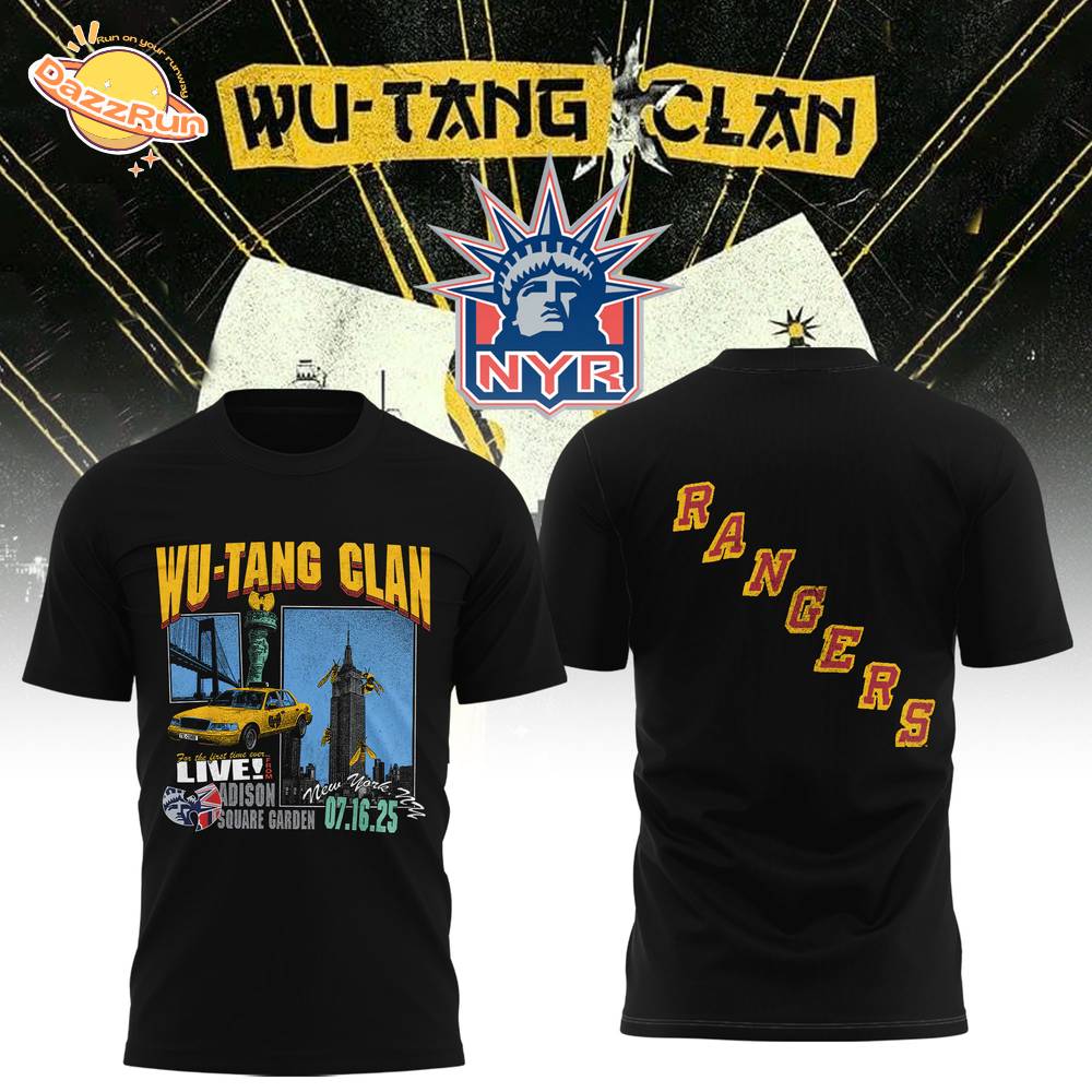 Wu-Tang Clan New York Rangers Shirt Wu-Tang Clan New York Rangers Shirt