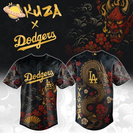 Yakuza Dragon Oni x LA Dodgers Fury Jersey