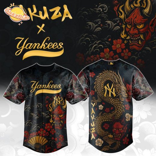 Yakuza Dragon Oni x NY Yankees Fury Jersey