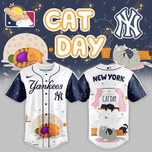 Yankees x Cat Day Baseball Jersey