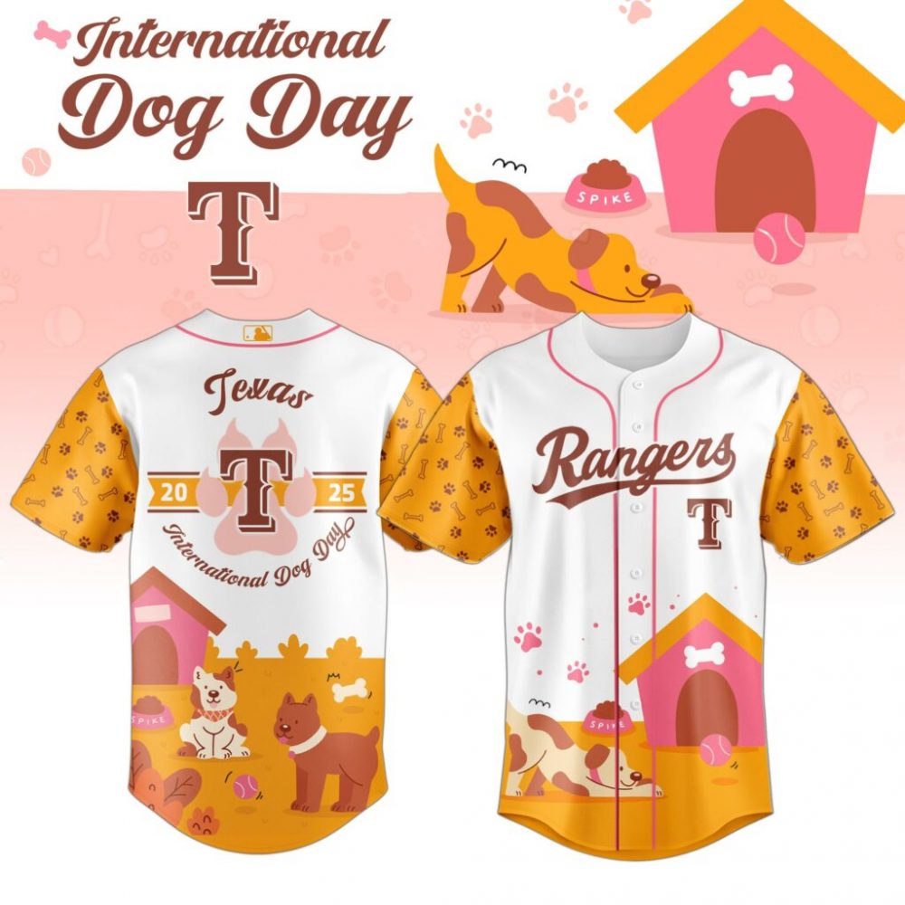 Texas Rangers X Dog Day Editions Limited Jersey