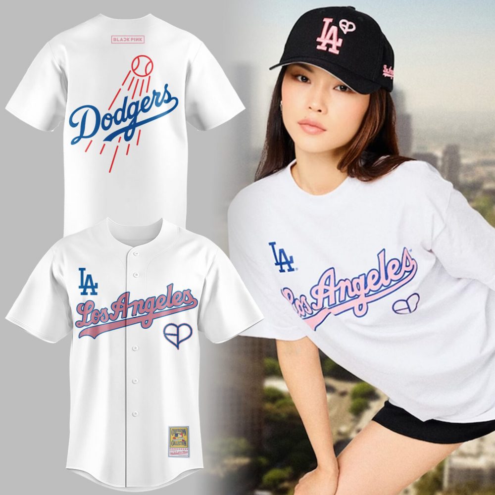 Limited Edition Dodgers x Blackpink 2025 Jersey