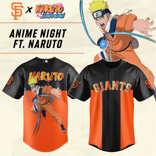 San Francisco Giants _ NARUTO Jersey 2025