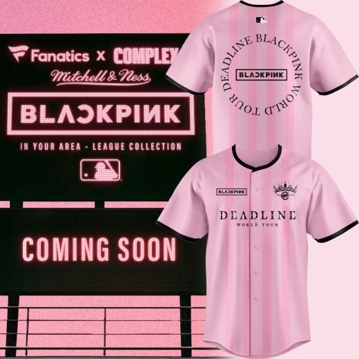 Special Chicago Cubs x Blackpink World Tour 25 Jersey