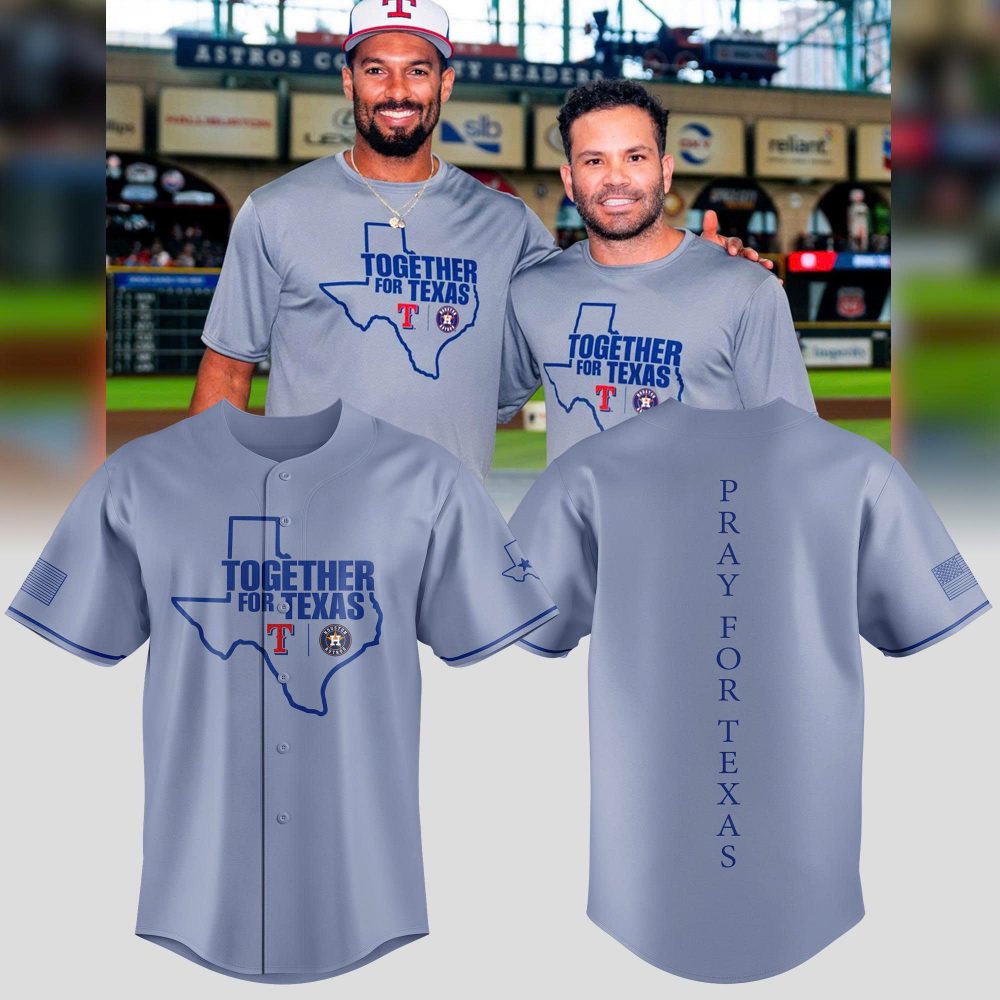 Together For Texas Baseball Jersey 2025