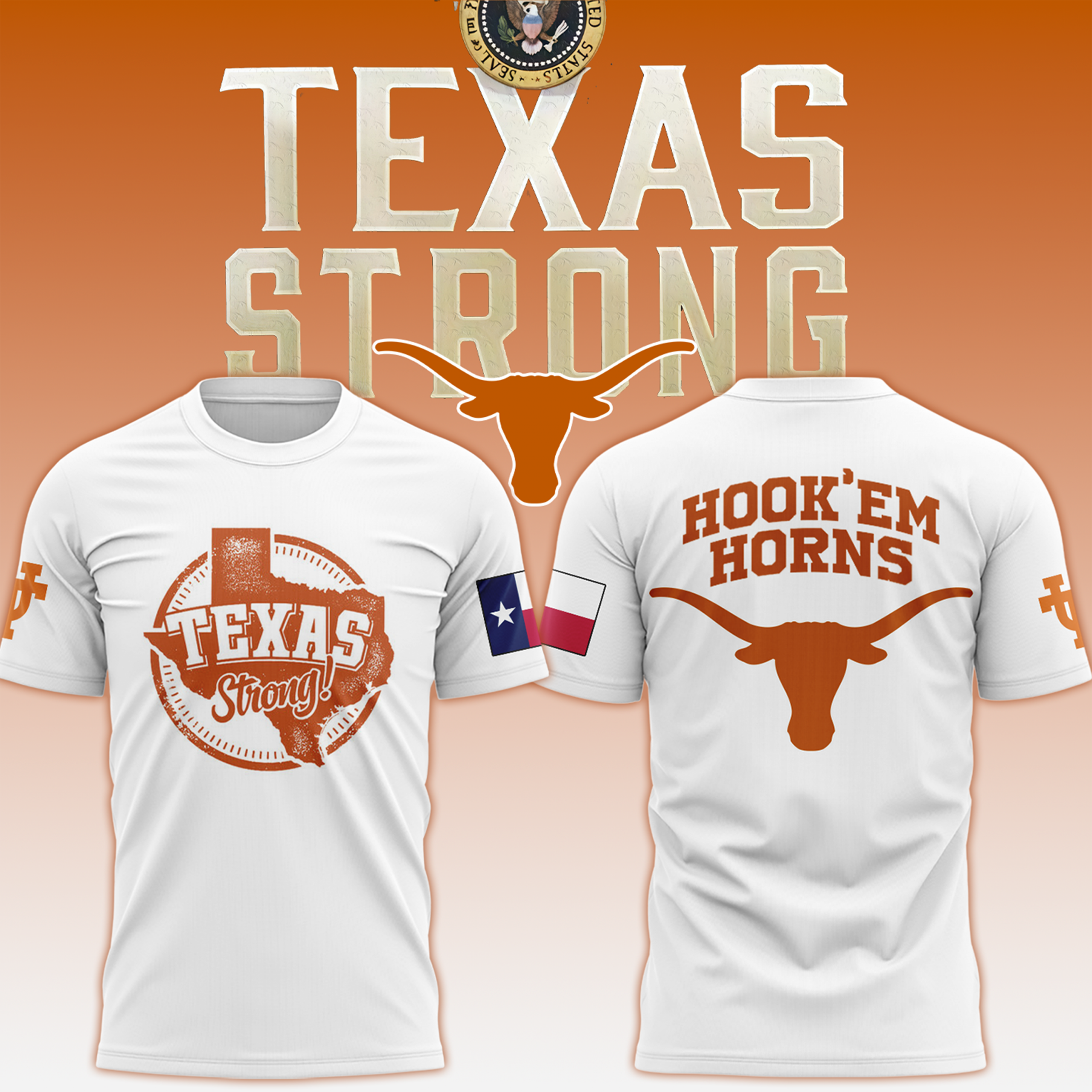 Texas Longhorns "Texas Strong" T-shirt Texas Longhorns "Texas Strong" T-shirt