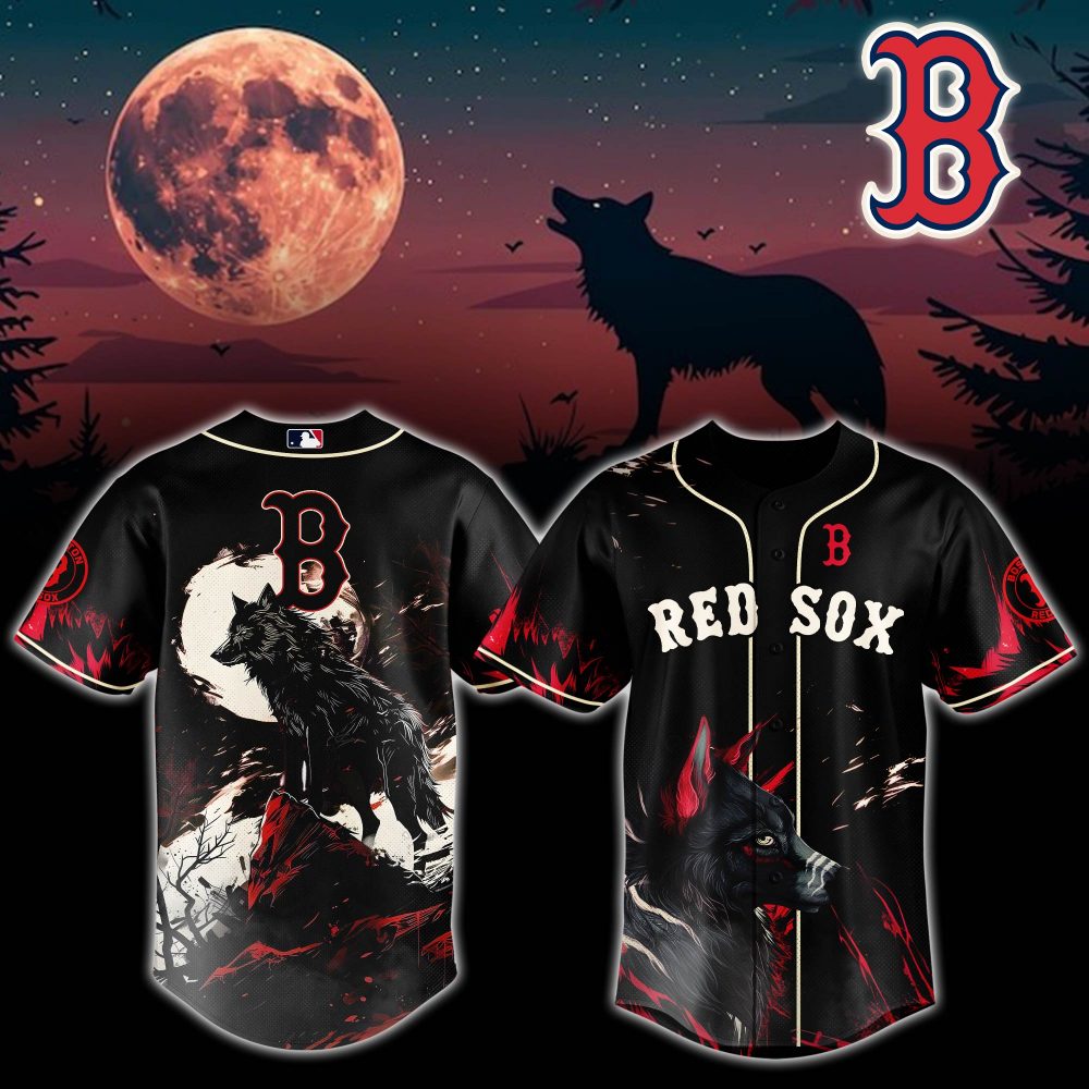 Boston Red Sox x wolf Jersey 2025 Editions Limited