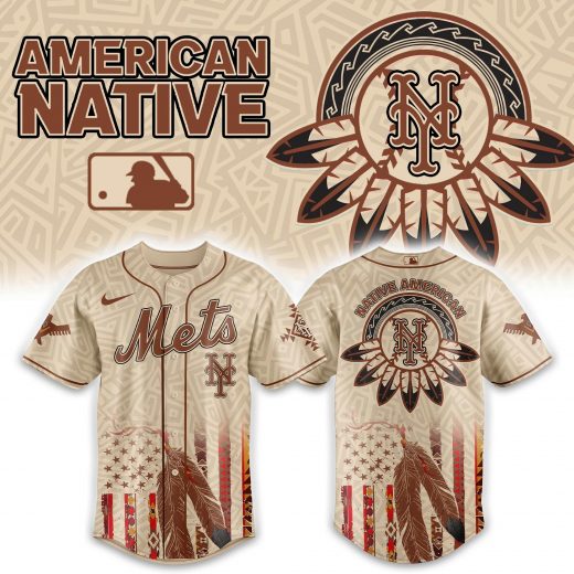 New York Mets x Native American Heritage 2025 Baseball Jersey